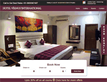 Tablet Screenshot of hotelveenus.com